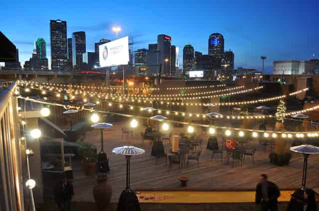 Rooftop deck