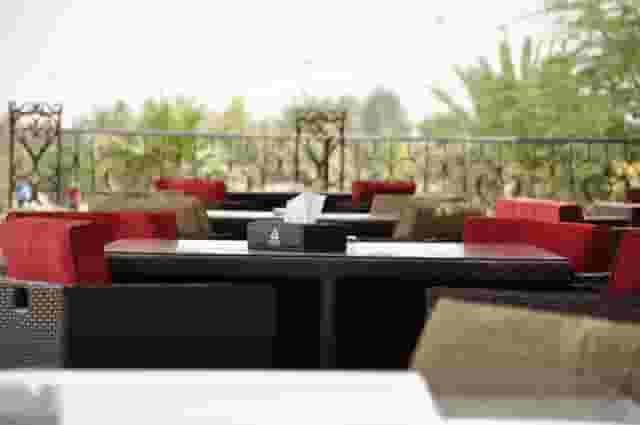 outdoor terrace