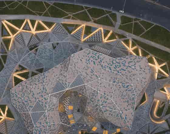 KAFD Conference Center: striking geometric design for innovative meetings and events.