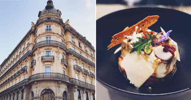 Upscale L'Institut Restaurant venue with elegant building for events and exquisite catering.