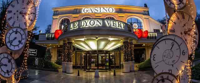 Le Grand Cercle casino entrance, elegant design for upscale events and meetings.