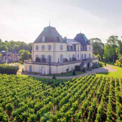 Chateau Legrand chapel with elegant architecture for upscale weddings and events.