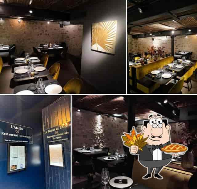 Intimate dining space at Le Bistrot, perfect for corporate dinners and private events.