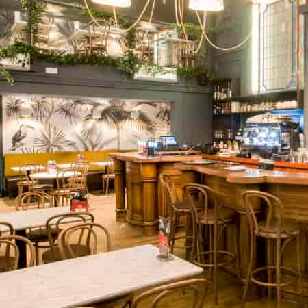 Stylish terrace at Grand Café de la Préfecture, perfect for networking events and gatherings.
