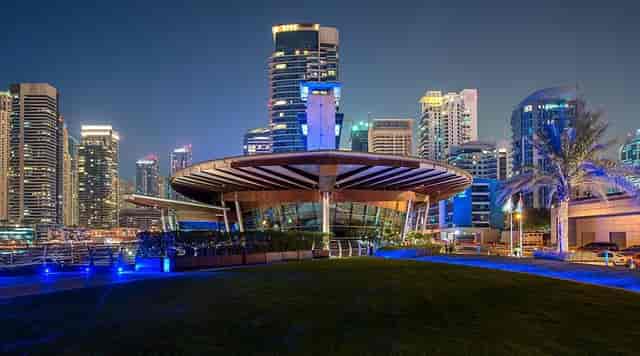 Club House Marina at Dubai Marina Yacht Club, ideal for corporate events and social gatherings.