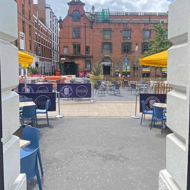 BBQ area