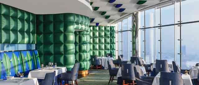 Sophisticated dining suite at Jumeirah Burj Al Arab for upscale corporate events.