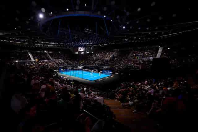 VIP Lounge at The Arena Riyadh, ideal for high-stakes sporting events and presentations.