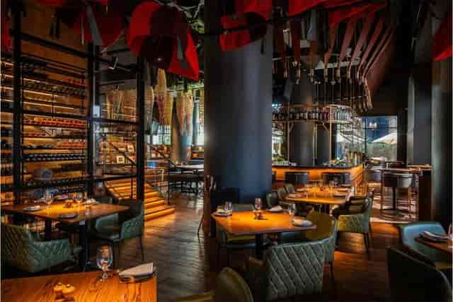 Elegant function room at Hunter & Barrel, perfect for corporate dinners and wine tastings.