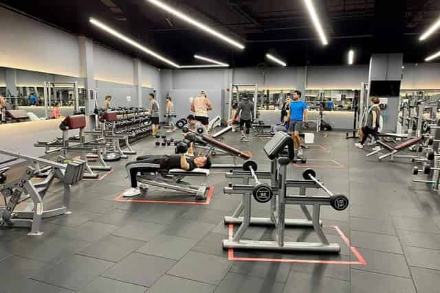Gym area