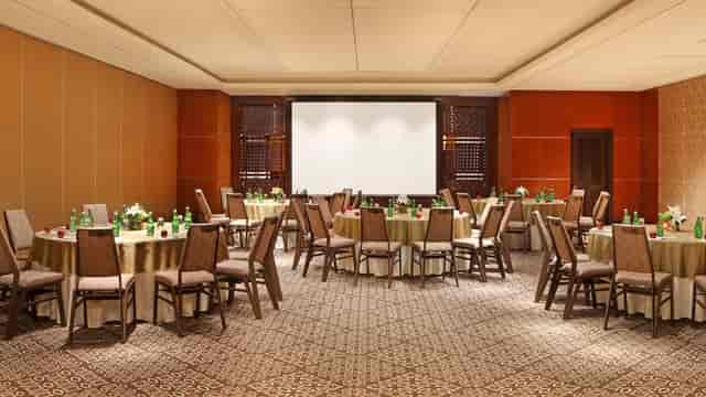 Meeting room at The Westin Resort Nusa Dua, Bali; ideal for corporate events and gatherings.