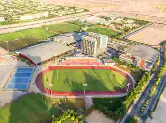 outdoor stadium