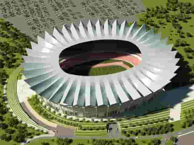 outdoor stadium