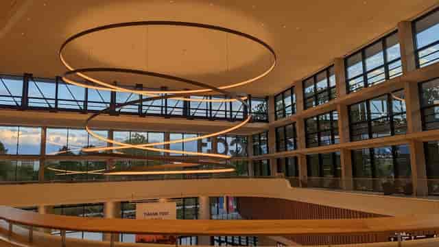 CCH Hamburg VIP Center modern atrium event reception