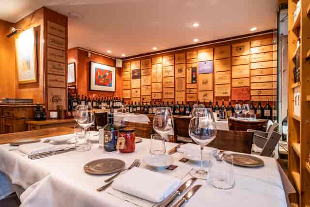 Elegant dining space at Gallo Nero, perfect for private dinners and wine tastings.