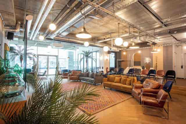 Modern event space for corporate launch