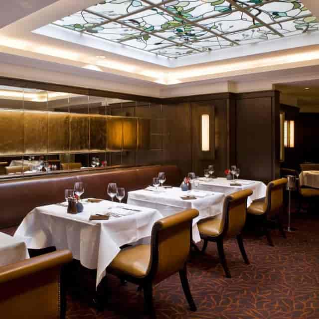 Private dining room at The Shelbourne, ideal for corporate events and intimate dinners.