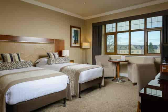 The Park Suite at The Brehon Hotel with two beds, ideal for events and meetings.