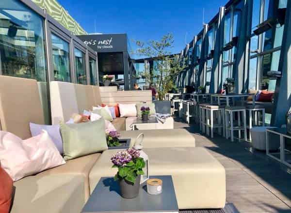 Rooftop bar