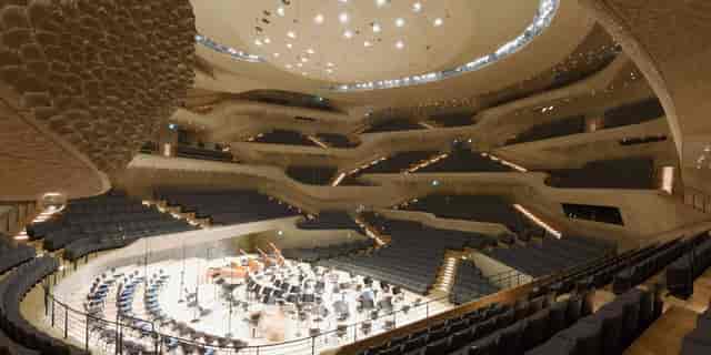 Elbphilharmonie concert hall gala VIP event