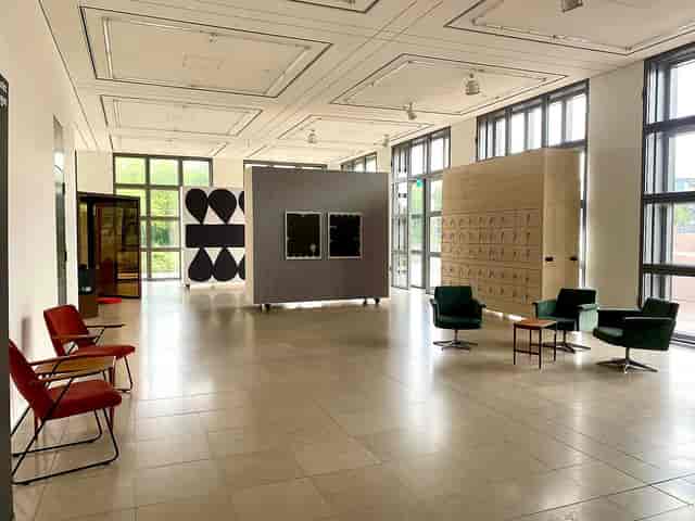 Hamburger Kunsthalle event space, modular display, exhibition, networking
