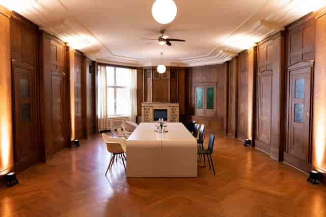 Curio Haus Kaminzimmer meeting, executive, strategy