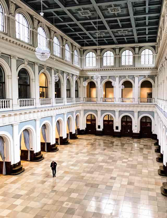 Hamburg Chamber of Commerce Börsensaal event venue reception
