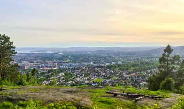 Grefsenkollen Utsikten cityscape reception event