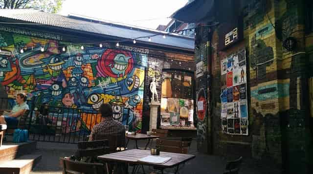 Beer garden