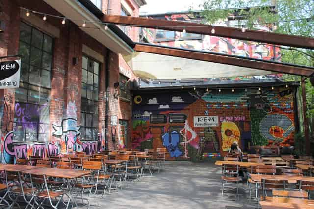 Beer garden