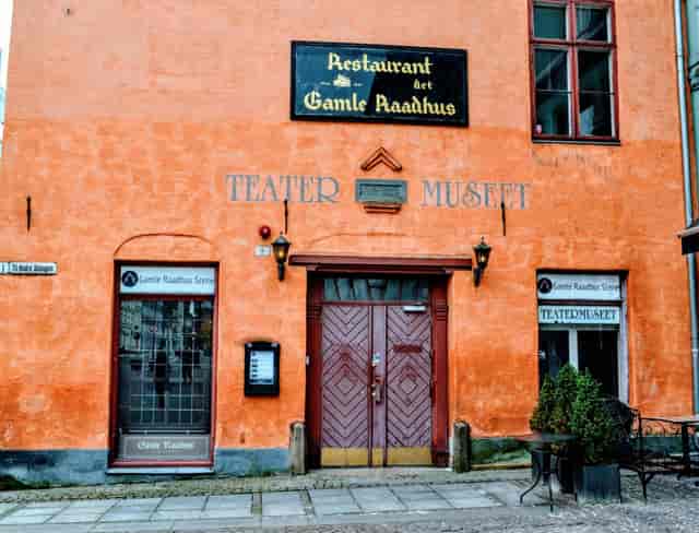 Historic Gamle Raadhus museum restaurant event venue