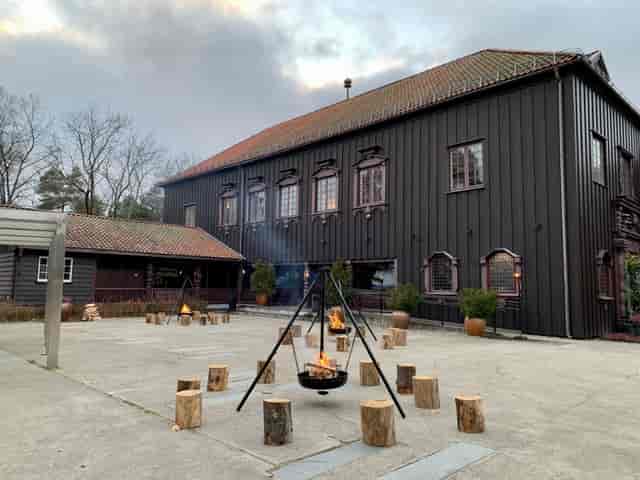 Gjestestuene på Norsk Folkemuseum