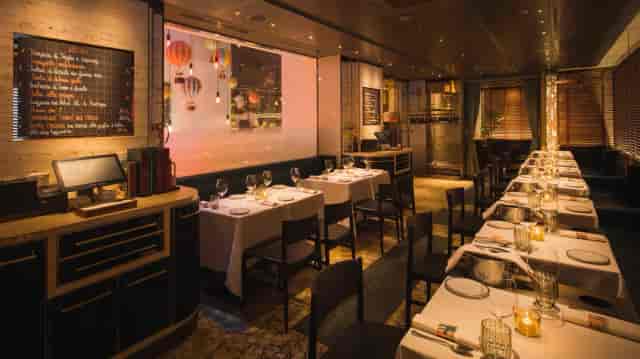 Langosteria chic private dining restaurant