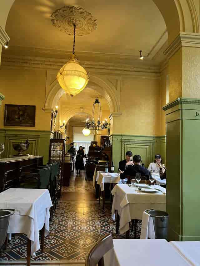 Giacomo Milano cafe event | intimate literary reception