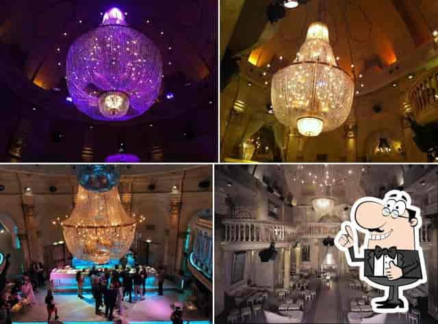 Il Gattopardo Milano cocktail bar, opulent chandeliers, gala, awards