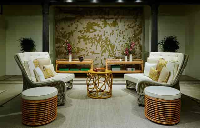 Bonacina 1889 chic lounge, executive meeting, VIP event.