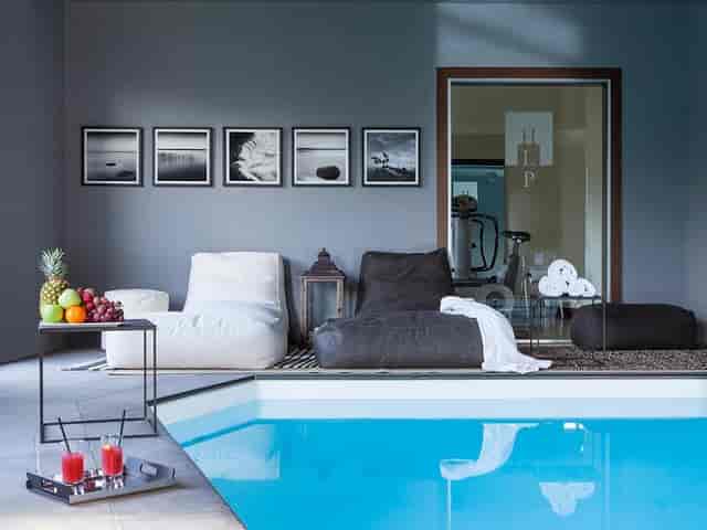 Hotel Litta Palace pool, VIP lounge, wellness event