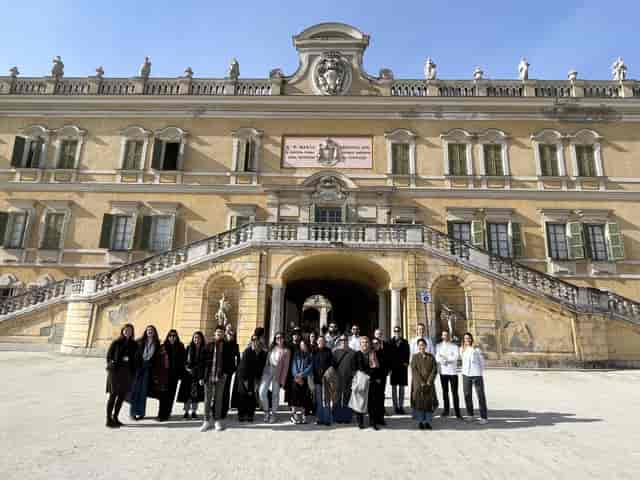 Domus Academy cafeteria incentive trip corporate event