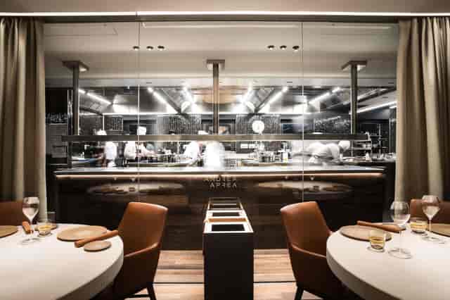 Andrea Aprea: luxury dining, open kitchen, event venue