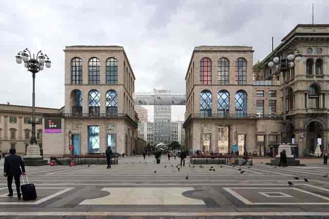 Milan, Novecento Museum expansion work ...