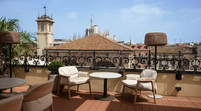 Outdoor terrace