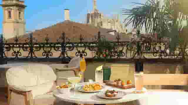 Outdoor terrace