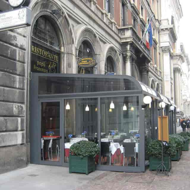Italian restaurant cocktail reception dinner Papà Francesco