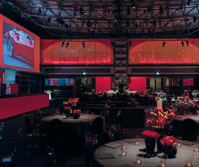 Corporate event LED screen tech gala