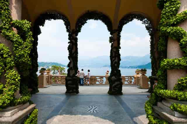 Villa del Balbianello garden wedding venue