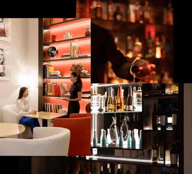 Secrets Cafe VIP lounge networking event