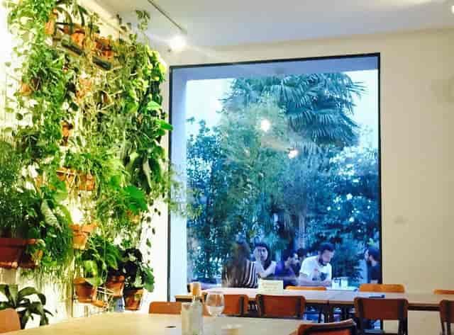 oTTo Restaurant green wall event space workshop