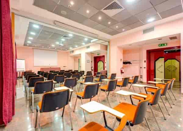Galileo Hotel conference suite, theater setup, business event