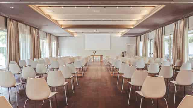 Milano Marittima conference room, screen, presentation, event