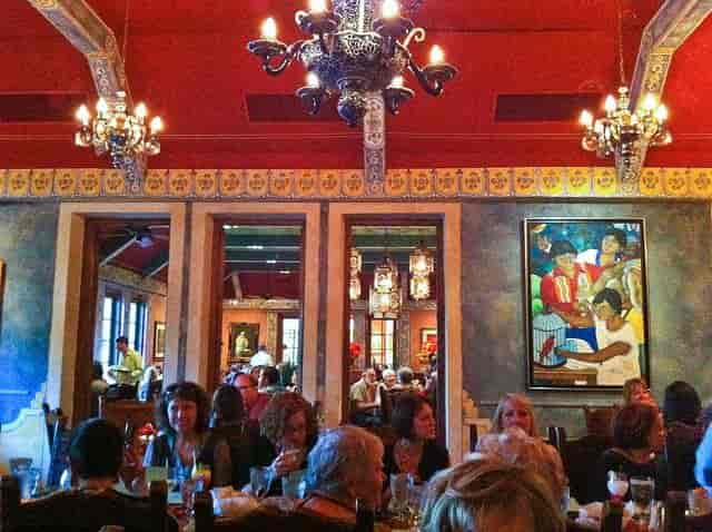 Fonda San Miguel private dining, colorful, banquet, event